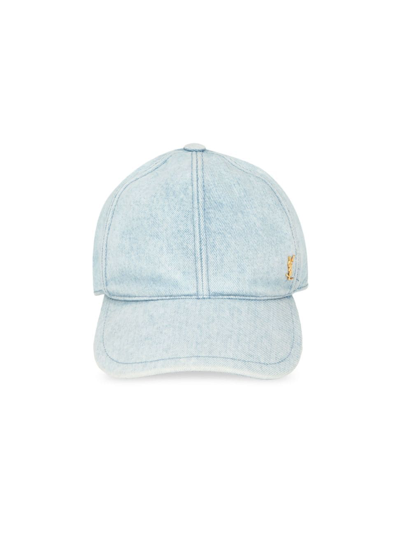 ysl denim cap