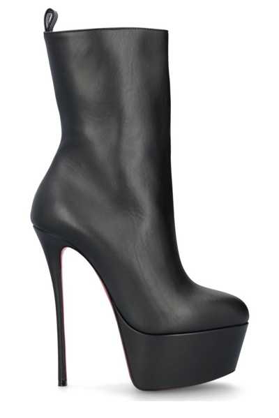 Shop Christian Louboutin Dolly Booty Alta Heeled Boots In Black