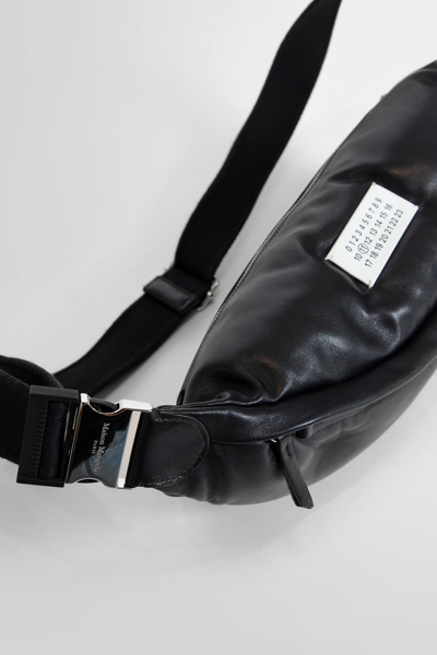 Shop Maison Margiela Men's Black Glam Slam Belt Bag