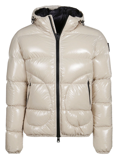 Shop Herno Men's  White Other Materials Outerwear Jacket