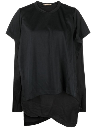 Shop Comme Des Garçons Women's  Black Other Materials T Shirt
