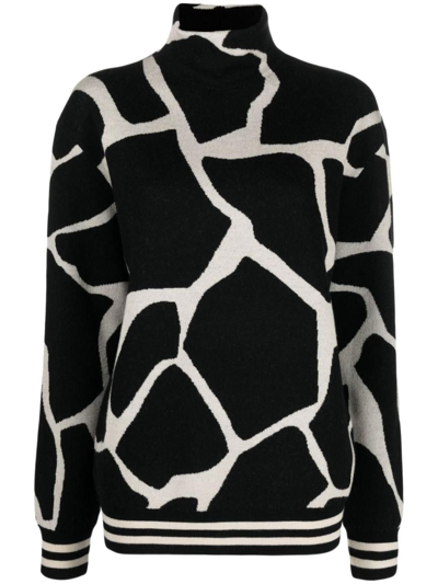 Shop Dries Van Noten Women's  Black Other Materials Sweater
