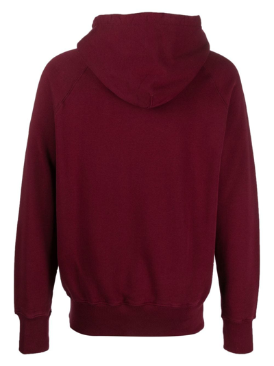 Shop Baracuta Cotton Sweatshirt In Red