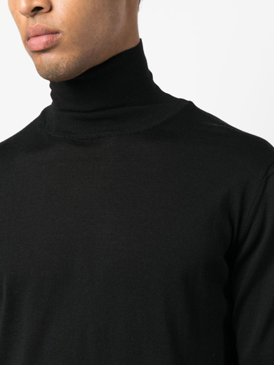 Shop Woolrich Wool Sweater In Black