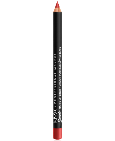 Nyx Professional Makeup Suede Matte Lip Liner In Vintage
