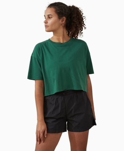 Shop Cotton On Women's Relaxed Active Recycled T-shirt In Verdant Green