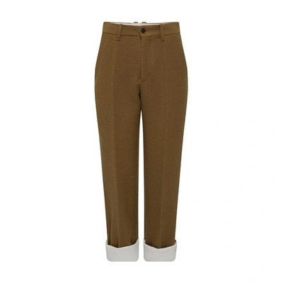 Shop The Row Gustavo W Trousers In Bark