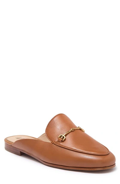 Sam Edelman Linnie Mules In Saddle Leather
