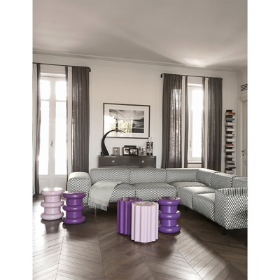 Kartell Pilastro Plastic Stool 46cm