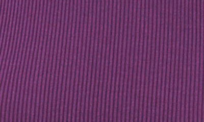 Shop 1.state Puff Sleeve Rib Knit T-shirt In Plum Purple