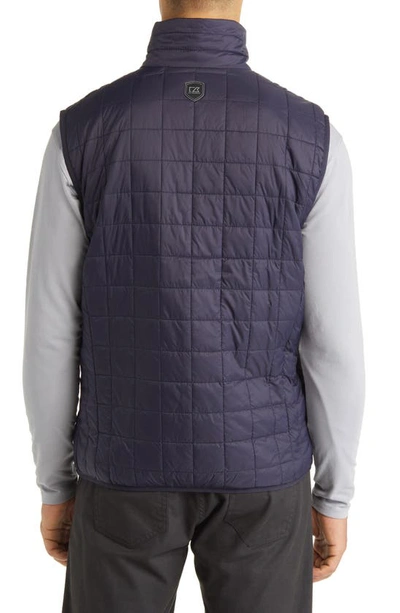 Cutter & Buck Rainier Classic Fit Vest In Dark Navy