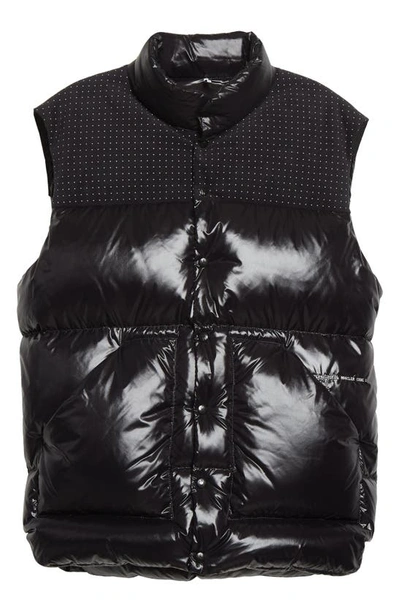 Shop Moncler Genius Osteen Down Puffer Vest In Black