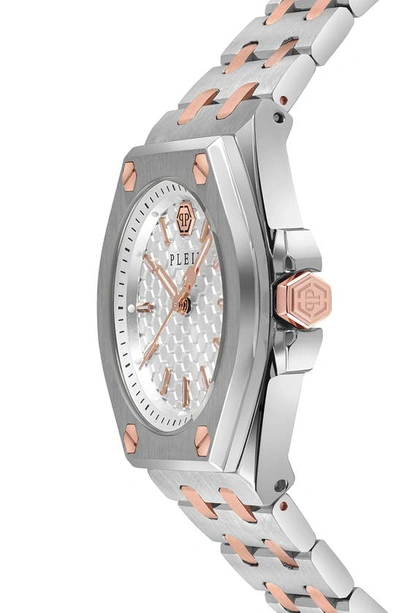 Shop Philipp Plein Plein Extreme Bracelet Watch, 44mm In Tt Iprg/ Ss
