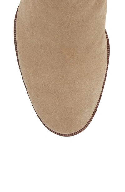 Shop Madewell The Mira Side Seam Bootie In Walnut Shell