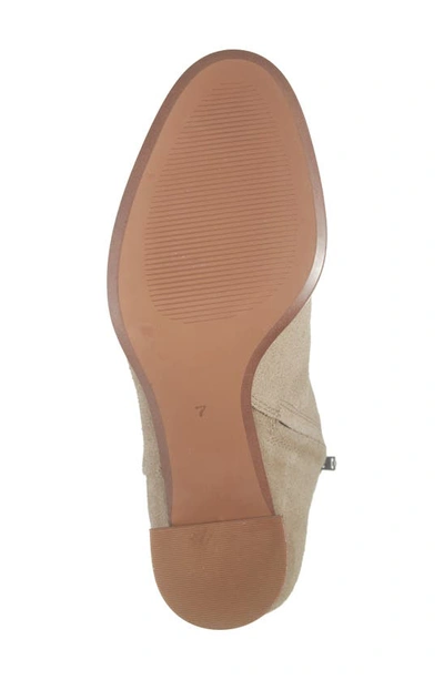 Shop Madewell The Mira Side Seam Bootie In Walnut Shell