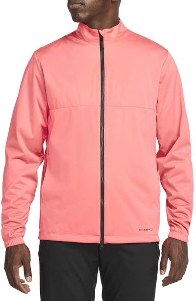 Shop Nike Storm-fit Victory Weather Resistant Jacket In Magic Ember/ Black