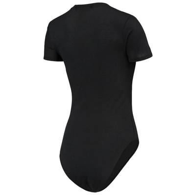 Shop Junk Food Black Brooklyn Nets Bodysuit