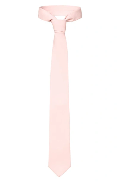 Shop Opposuits Blush Solid Two-piece Suit With Tie In Pink