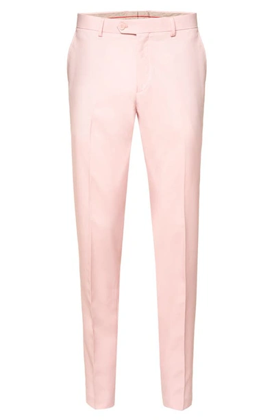 Shop Opposuits Blush Solid Two-piece Suit With Tie In Pink