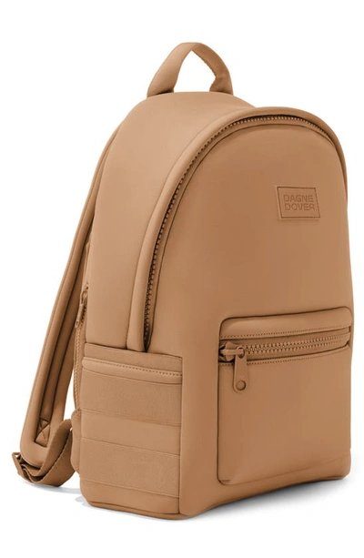 Shop Dagne Dover Dakota Medium Neoprene Backpack In Camel