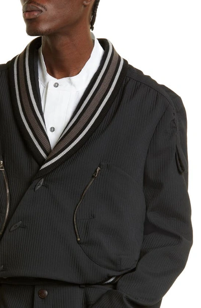 Kiko Kostadinov Men's Valakas Blazer (Raven Black) by KIKO KOSTADINOV |  jellibeans