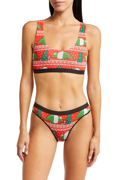 Shop Meundies Bikini In Cozy Dino