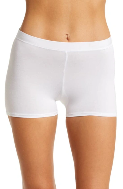 Meundies Feelfree Boyshorts In White