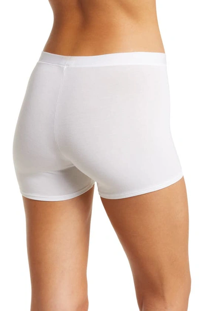 Meundies Feelfree Boyshorts In White