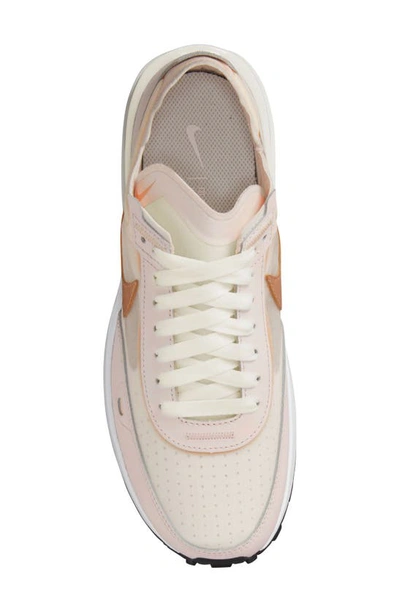 Shop Nike Waffle One Sneaker In Soft Pink/ Copper/ Sail