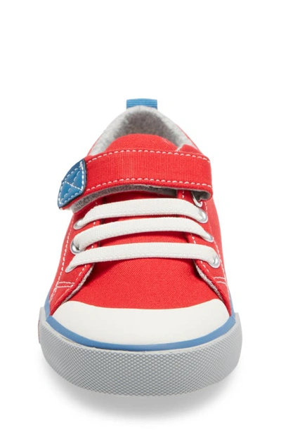 Shop See Kai Run Stevie Ii Sneaker In Red/ Blue