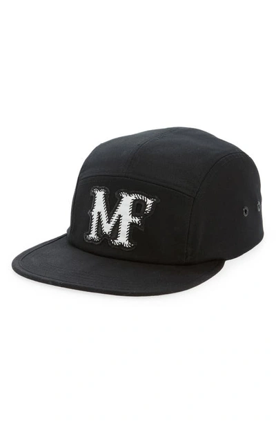 Shop Moncler Genius Mf Logo Baseball Cap In Black