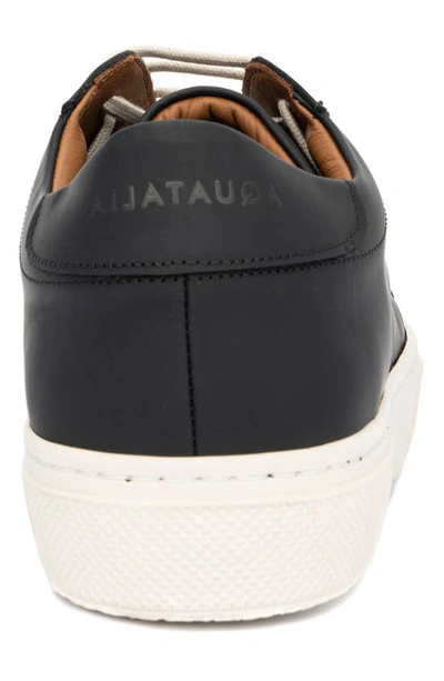 Shop Aquatalia Vic Platform Sneaker In Black