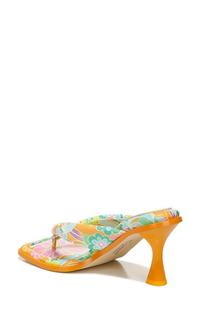Shop Circus By Sam Edelman Skeet Sandal In Orange Cream/ Wasabi Multi