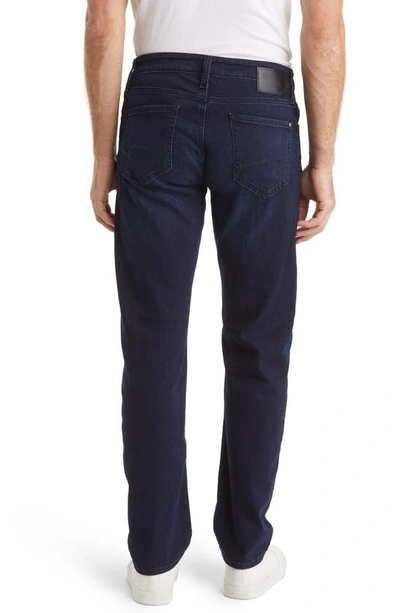 Mavi Jeans Zach Straight Leg Jeans In Blue Black Tonal Williamsburg