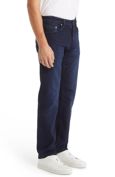 Mavi Jeans Zach Straight Leg Jeans In Blue Black Tonal Williamsburg