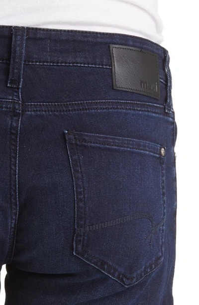 Mavi Jeans Zach Straight Leg Jeans In Blue Black Tonal Williamsburg