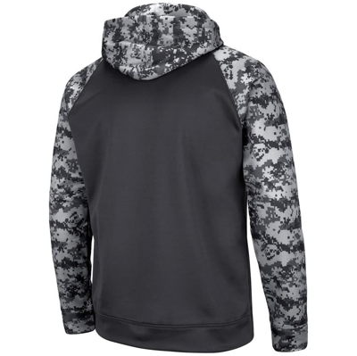 Shop Colosseum Charcoal Maryland Terrapins Oht Military Appreciation Digital Camo Pullover Hoodie