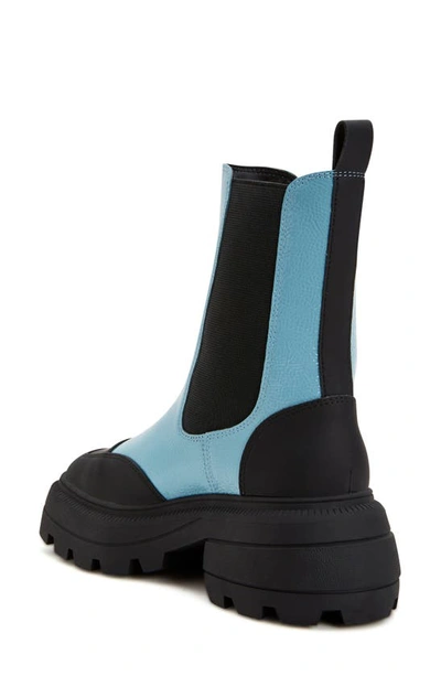Katy Perry The Geli Combat Boot In Tranquil Blue