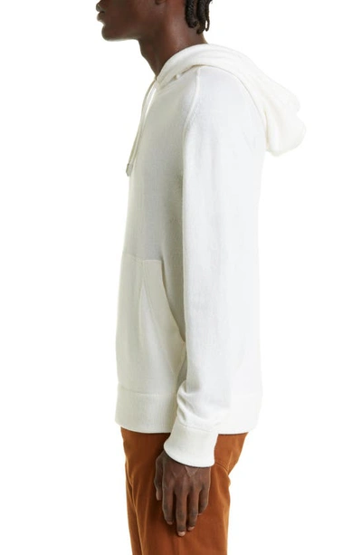 Zegna Oasi Cashmere Hoodie In White