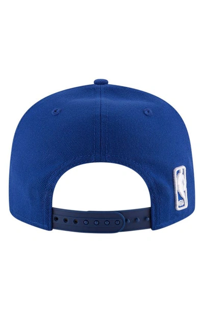Shop New Era Royal Philadelphia 76ers Official Team Color 9fifty Adjustable Snapback Hat
