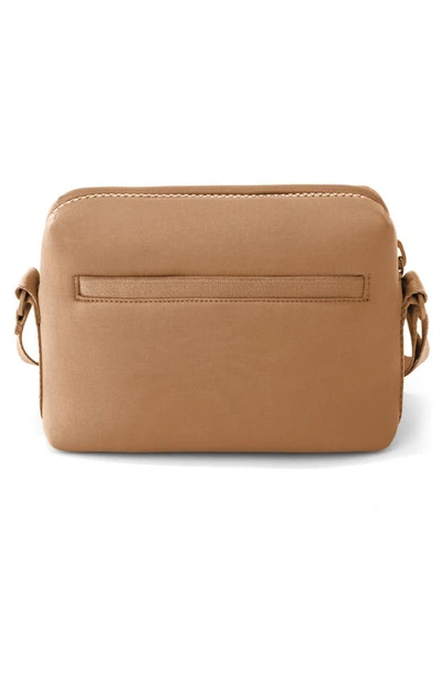 Dagne Dover Micah Water Resistant Crossbody Bag In Camel