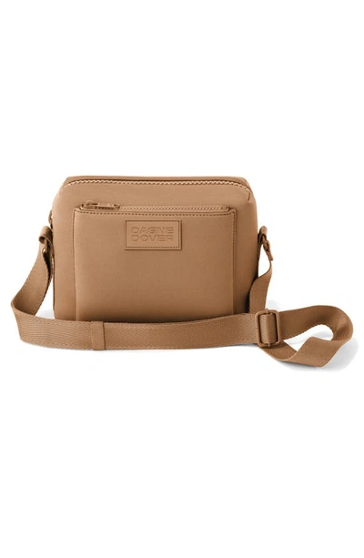 Dagne Dover Micah Water Resistant Crossbody Bag In Camel
