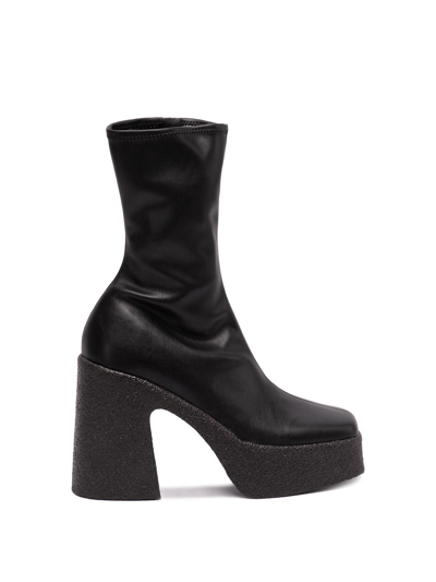 Shop Stella Mccartney `skyla` Boots In Nero