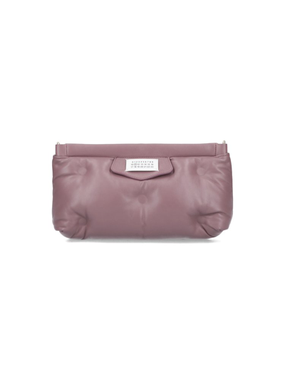 Shop Maison Margiela Glam Slam Clutch Bag In Pink