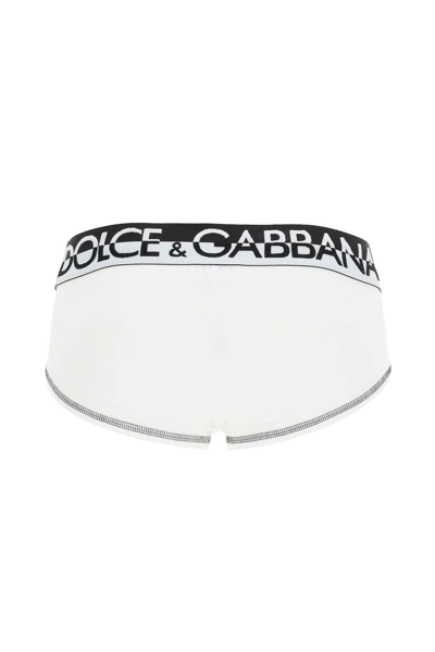Shop Dolce & Gabbana Brando Underwear Brief In White
