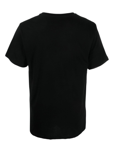 Shop Billionaire Chest Logo-print Detail T-shirt In Black
