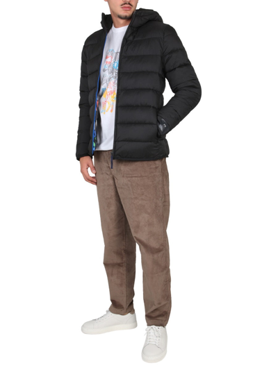 Shop Ps By Paul Smith Hooded Jacket In Black