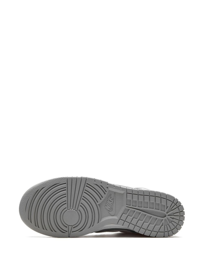 Nike Dunk Low Retro Sneakers In Grey Leather In Grey