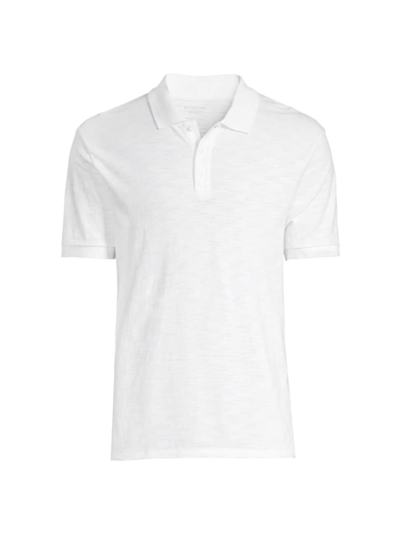 Shop Vince Men's Classic Polo Shirt In White