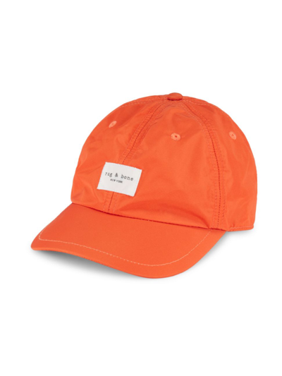 Shop Rag & Bone Women's Addison Baseball Cap In Orange